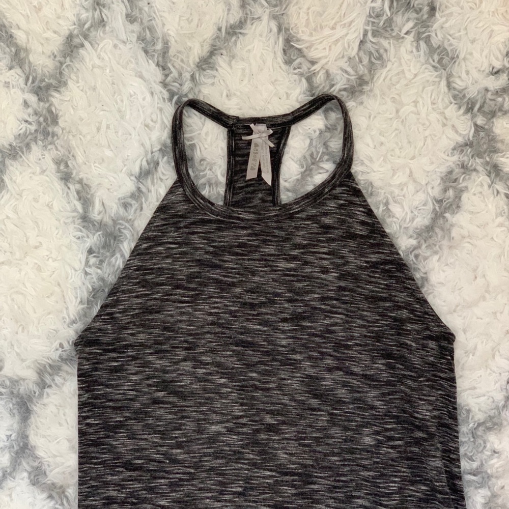 Ankle Length Maxi Dress Gray Small